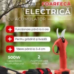 Foarfece Electric A2 (roșu) PSX25E