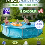 Piscină Intex 28206 Dimensiune: 305x76cm, Volum 4485 litri