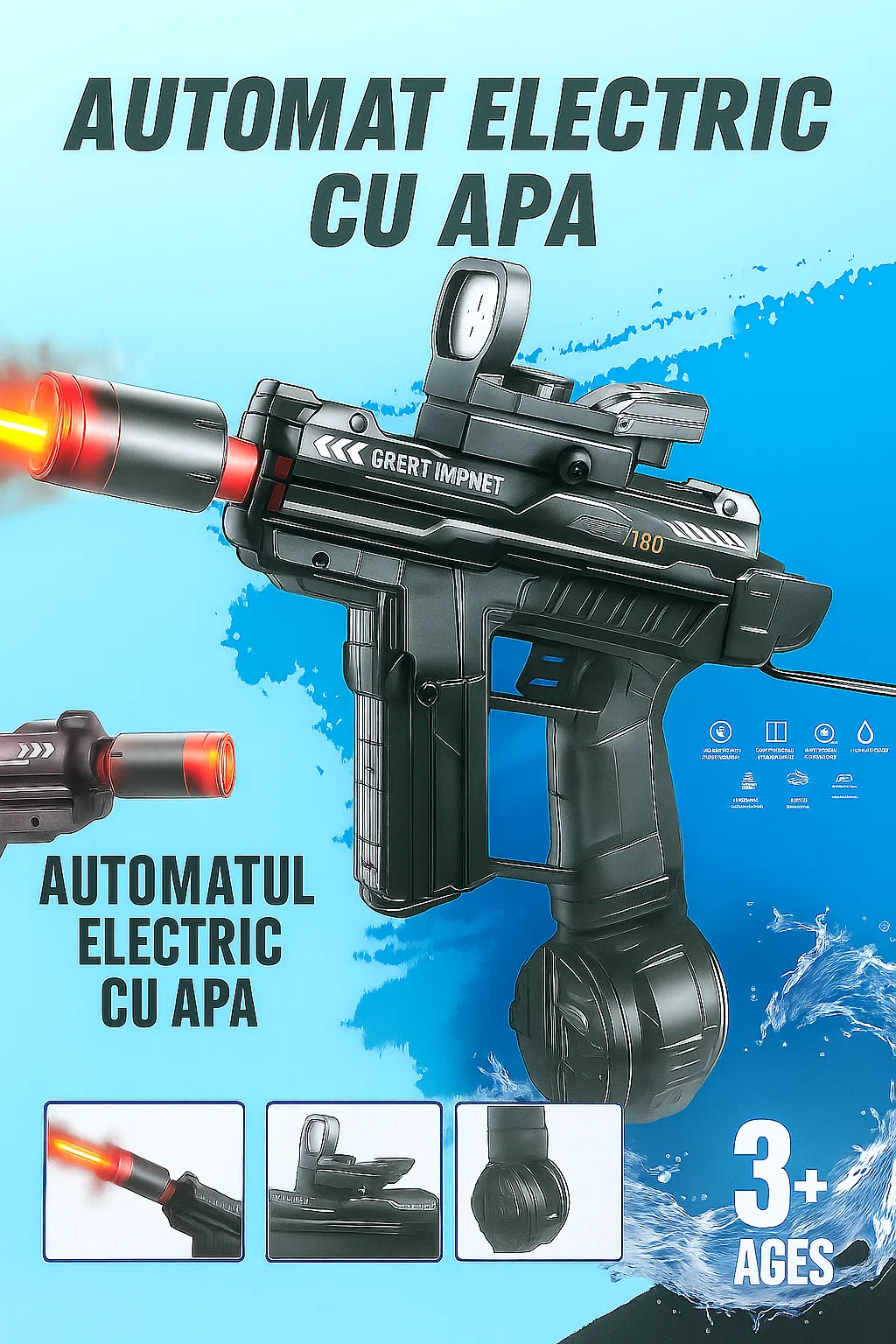 Pistol cu apa Model CY096
