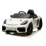 Mașină electrică Porsche 718 alb