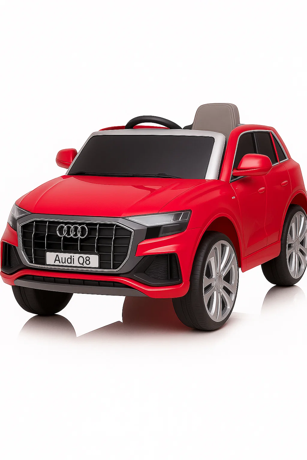 Audi Q8 roșie
