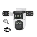 Camera Supraveghere WiFi 16MP – Zoom 10X, Vedere Nocturna Color, Audio Bidirectional, Detectie Miscare si Urmarire Automata