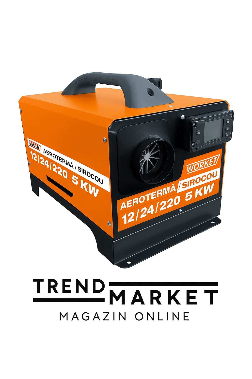 Soba Autonoma diesel Technoworker 5kw 12V/24V/220V