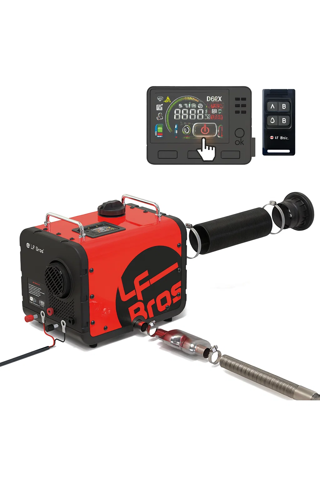 Aeroterma PRO LF Bros diesel 5kw 12V/24V/220V